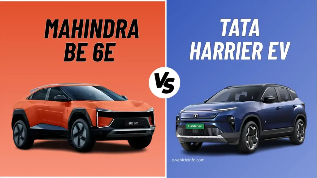 Tata Harrier EV & Mahindra BE 6